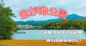 お散歩好きさん必見！1年中楽しめる休日のお出かけスポット【宝が池公園】へGO!!